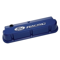 FORD RACING 289-351 VALVE COVER FORD SB SLANT EDGE FORD BLUE FINISH