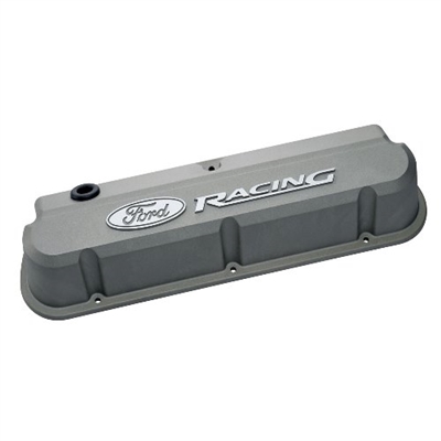 FORD RACING 289-351 VALVE COVER FORD SB SLANT EDGE GRAY CRINKLE