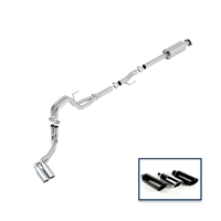 2015-2018 F-150 5.0L CAT-BACK EXTREME EXHAUST SYSTEM - SIDE EXIT, CHROME TIPS