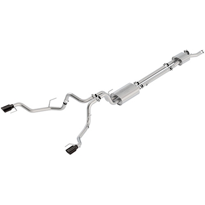 F-150 RAPTOR 3.5L CAT BACK SPORT EXHAUST SYS. (M-5200-F15RSB) 2017