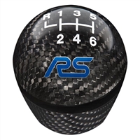 FOCUS RS SHIFT KNOB-CARBON FIBER, 6 SPEED