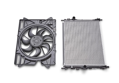 MUSTANG DARK HORSE RADIATOR W/ FAN (M-8005-DH)
