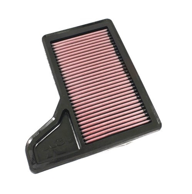MUSTANG GT, I4 AND V6 HIGH-FLOW K-and-N / FORD PERFORMANCE AIR FILTER (M-9601-M) 2015-17