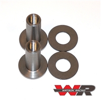 Pin & Spools, available separately - Road Race/ Drag Race Mustang Spool Hood Pin Set