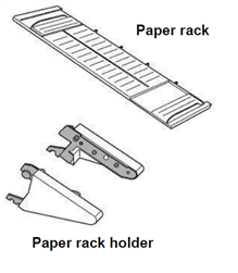 AMT 7350/7450 Paper Support Guide Assembly