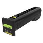 Lexmark CX82x, CX860 Yellow High Yield 17K Return Program Toner Cartridge