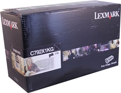 Lexmark OEM C792 Black Extra High Yield OEM 20K Toner Cartridge