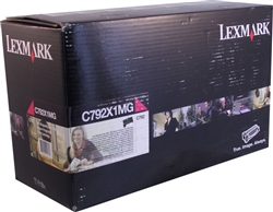 Lexmark OEM C792 Magenta Extra High Yield  20K Toner Cartridge