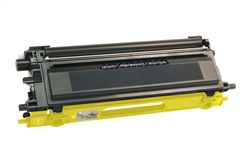Brother TN110Y Yellow Toner Cartridge Standard Yield 1,500 Pages Remanufactured *FREE Shipping
