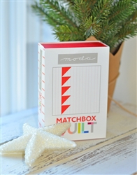 Matchbox Quilt: Red & Ivory Quilt