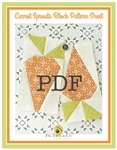 Downloadable Carrot Sprouts Block Pattern Sheet