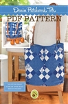 Denim Patchwork Tote Downloadable