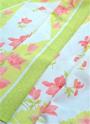 Aloha Girl Vintage Tablecloth Panels