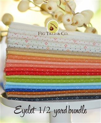 Eyelet Half Yard Bundle