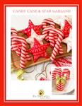 Candy Cane & Star Garland Pattern Downloadable