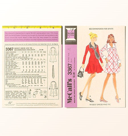 Vintage McCall's Pattern Notecards