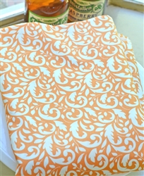 Orange Swirl Backing