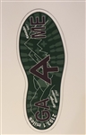 Green AT Foot Magnet