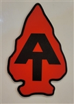 Red AT Arrow Magnet