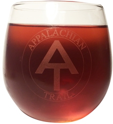 Appalachian Trail Wine Glass