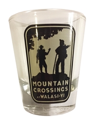 Mountain Crossings Shot Glass
