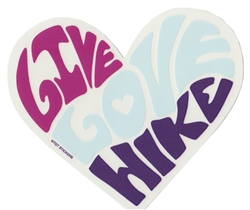 Live Love Hike Sticker