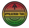 Appalachian Trail Rasta Sticker