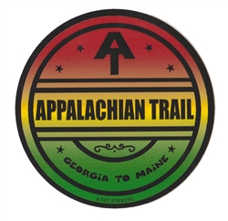 Appalachian Trail Rasta Sticker
