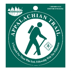 Appalachian Trail Hiker Decal