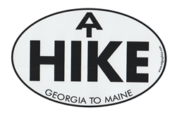 Oval Appalachian Trail Hike Sticker