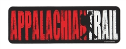 Red, Black and White Appalachian Trail Sticker