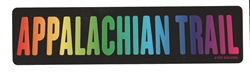 Rainbow Appalachian Trail Sticker