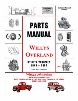 Willys America Parts Manual & Restoration Guide