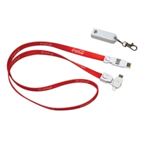 3-in-1 Dual SIDED Lanyard Cable