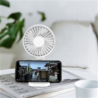 Rechargeable Portable Fan w/ Phone Stand