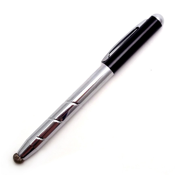 Chrome Stylus with Twist Pen