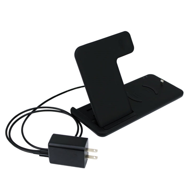 4-in-1 Wireless Charging Dock with Adapter