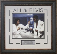 Muhammad Ali & Elvis Presley Small