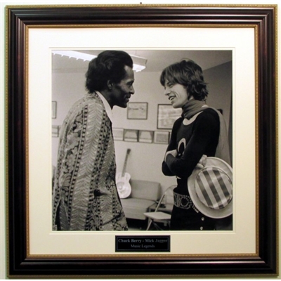 Chuck Berry & Mick Jagger