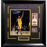 Kobe Bryant Final Game 11x14 Framed