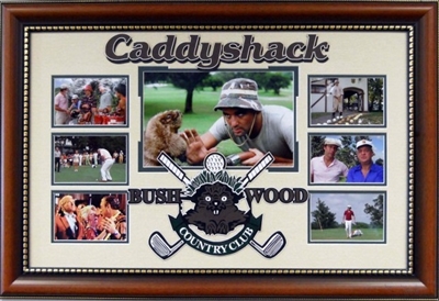 Caddyshack Movie Collage Framed