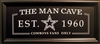 Dallas Cowboys The Man Cave Sign