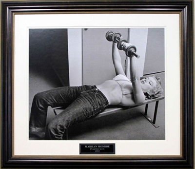 Marilyn Monroe "Gym" Framed