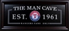 Texas Rangers The Man Cave Sign