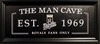 Kansas City Royals The Man Cave Sign