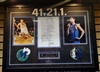 Dirk Nowitzki Signed 41.21.1 Collage Framed