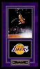 Kobe Bryant Signed 8x10 Custom Framed w/Dropdown Logo