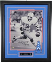 Earl Campbell Signed and Framed 16x20