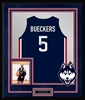 Paige Bueckers Signed & Framed UCONN Jersey