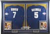 Dual Jersey Custom Framing w/Photos & Logo